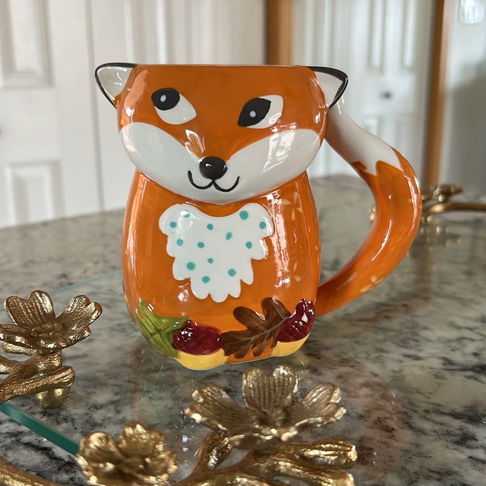Pier 1 Fox Mug